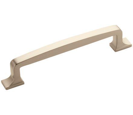 Amerock Cabinet Pull Satin Nickel 5-1/16 inch (128 mm) Center to Center Westerly 1 Pack Drawer Pull Drawer Handle Cabinet Hardware