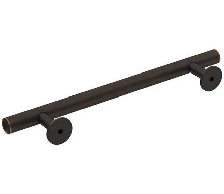 Amerock Cabinet Pull Oil Rubbed Bronze 5-1/16 inch (128 mm) Center-to-Center Radius 1 Pack Drawer Pull Cabinet Handle Cabinet Hardware