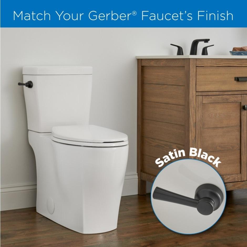 Gerber GA70036054BS Satin Black Universal Tank Levers