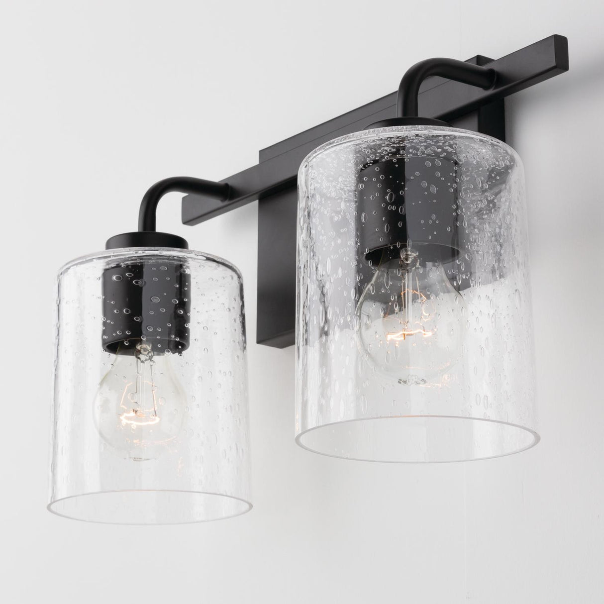 Capital Lighting 128521MB-449 Greyson 2 Light Vanity Matte Black