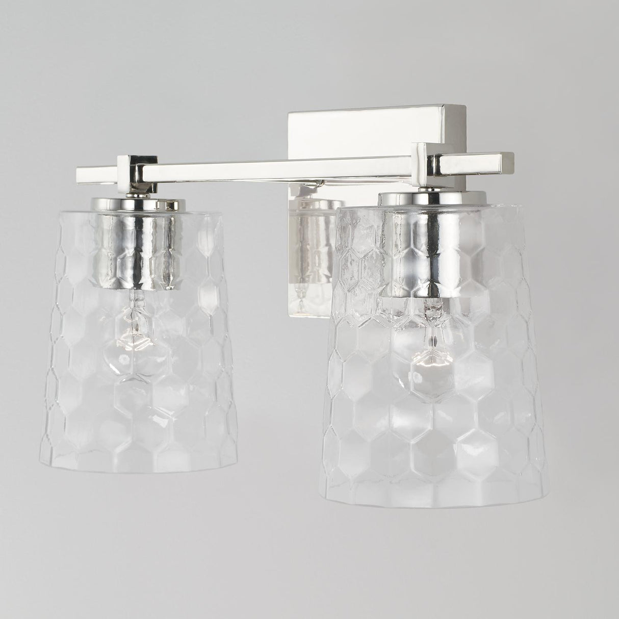 Capital Lighting 143521PN-517 Burke 2 Light Vanity Polished Nickel
