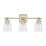 Capital Lighting 144831BS-523 Breigh 3 Light Vanity Brushed Champagne