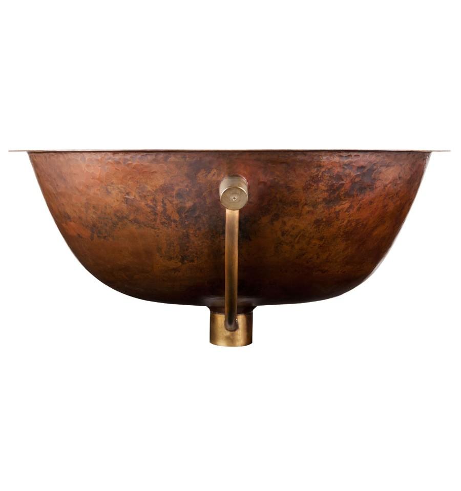 Thompson Traders Black Copper Farley Bath Sink Uruapan BOU-1915BC Aged Copper
(Hammered)