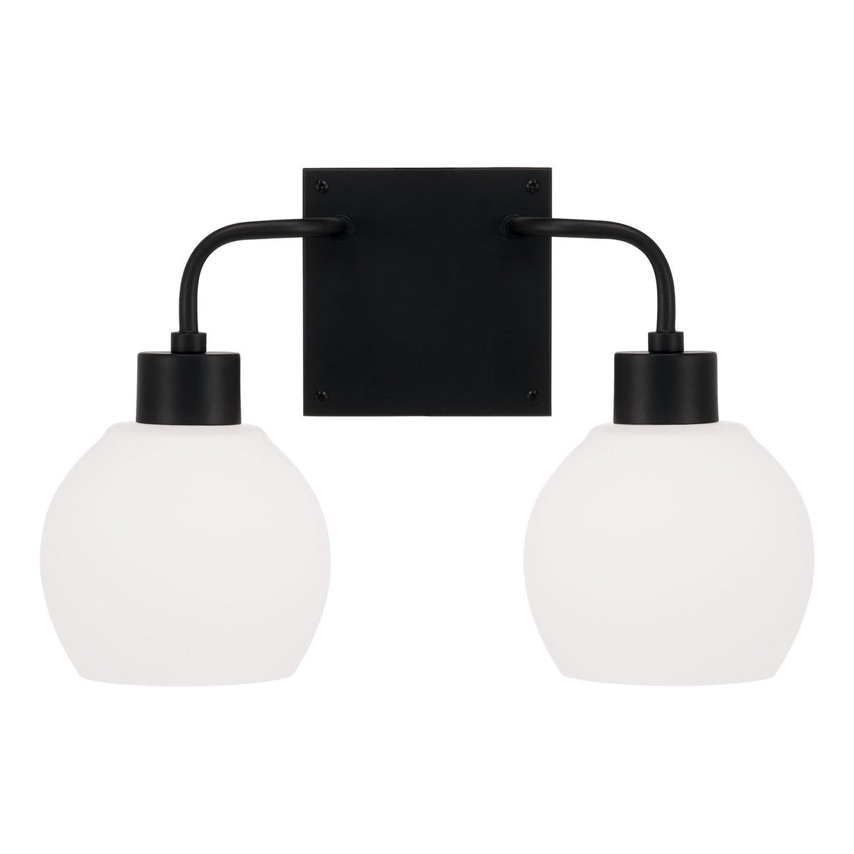 Capital Lighting 120021MB-540 Tanner 2 Light Vanity Matte Black