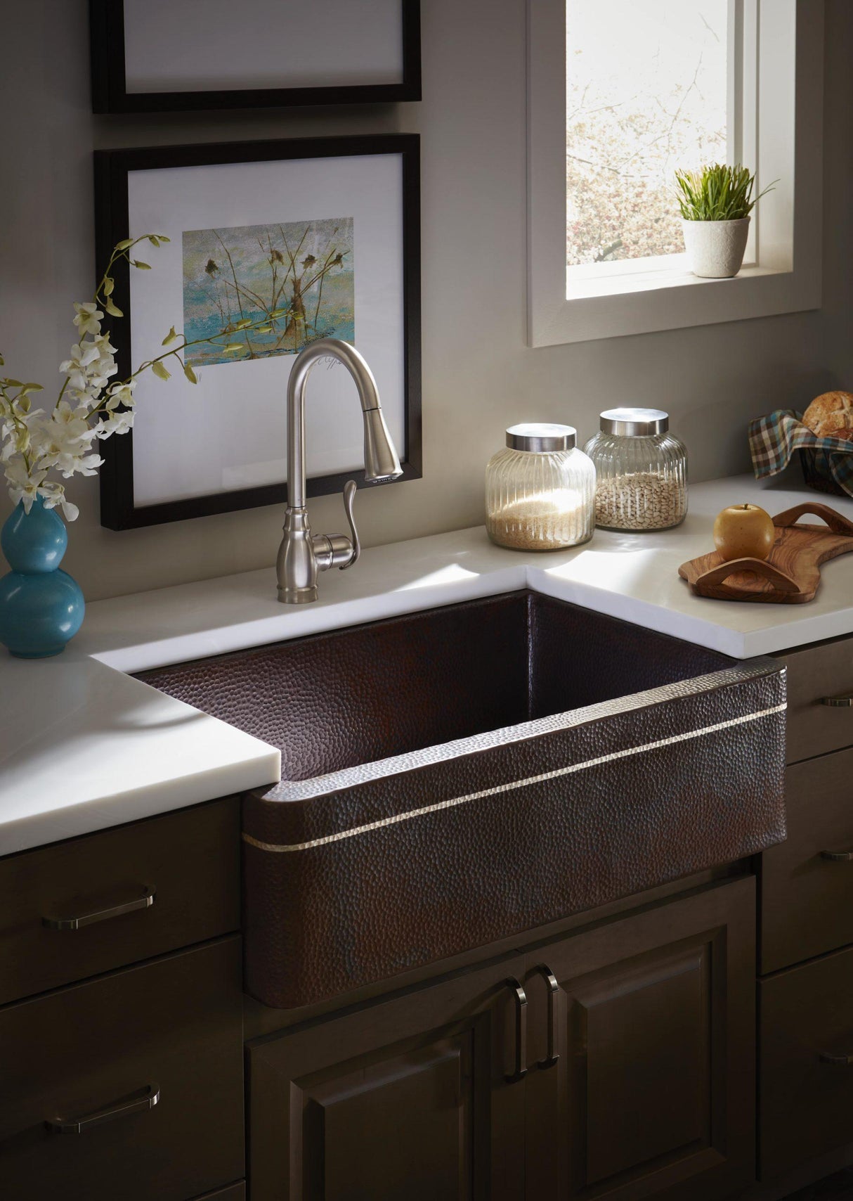 Thompson Traders Silver Line Kahlo 2KS-SL Aged Copper
(Hammered)