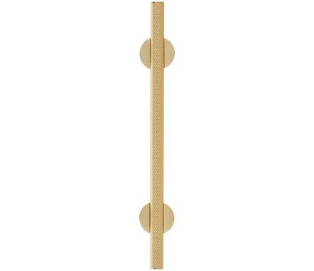 Amerock Cabinet Pull Matte Gold 5-1/16 inch (128 mm) Center to Center Transcendent 1 Pack Drawer Pull Drawer Handle Cabinet Hardware