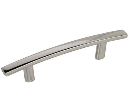 Amerock Cabinet Pull Polished Nickel 3 inch (76 mm) Center to Center Cyprus 1 Pack Drawer Pull Drawer Handle Cabinet Hardware