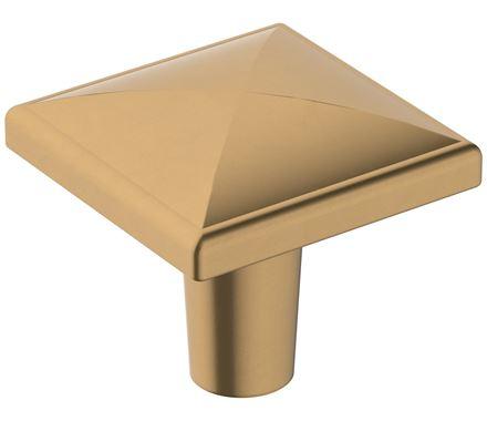 Amerock Cabinet Knob Champagne Bronze 1-1/8 inch (29 mm) Length Extensity 1 Pack Drawer Knob Cabinet Hardware