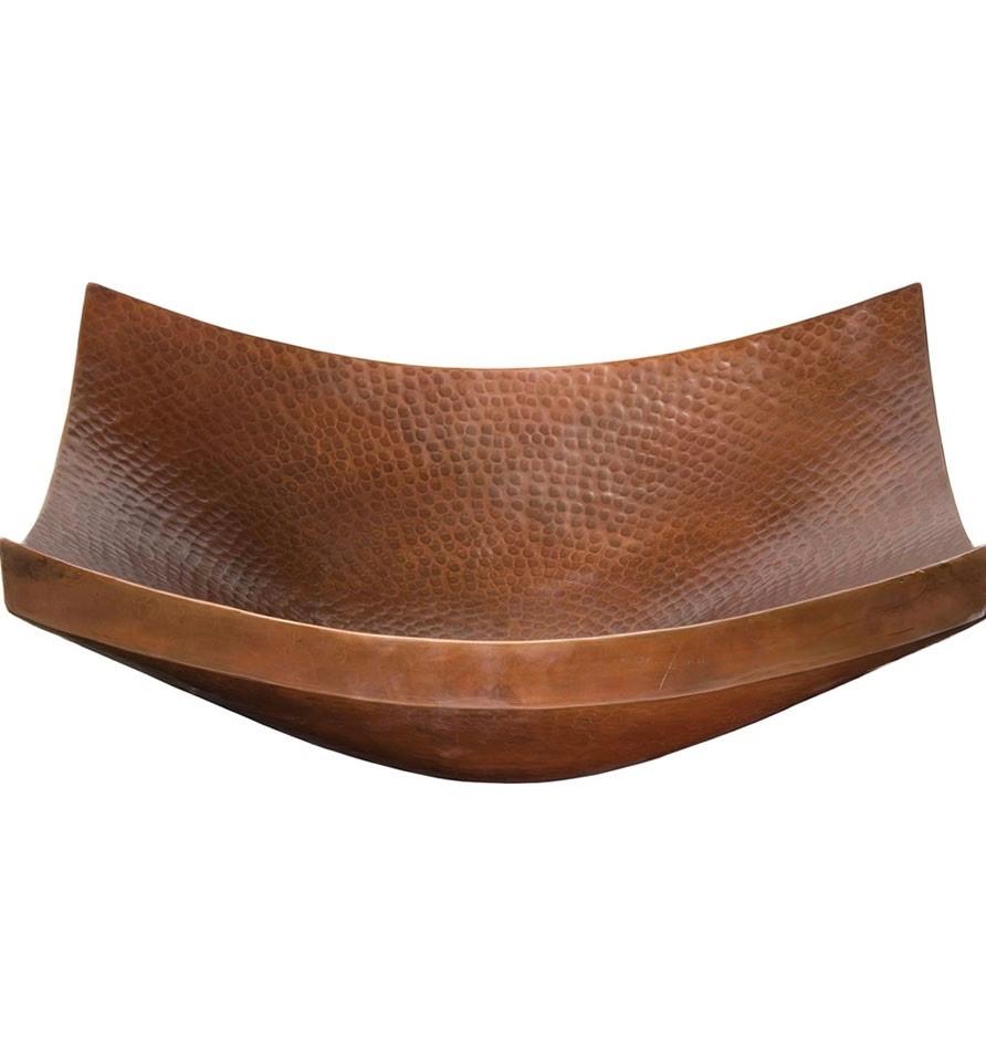 Thompson Traders Black Nirvana Black Copper Bath Sink Arandas NSP-BC Aged Copper
(Hammered)