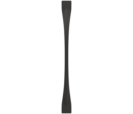 Amerock Cabinet Pull Matte Black 7-9/16 inch (192 mm) Center-to-Center Uprise 1 Pack Drawer Pull Cabinet Handle Cabinet Hardware