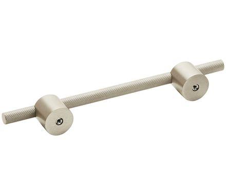 Amerock Cabinet Pull Silver Champagne 5-1/16 inch (128 mm) Center to Center Transcendent 1 Pack Drawer Pull Drawer Handle Cabinet Hardware