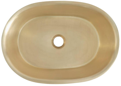 Thompson Traders Quintana Vessel Sink Quintana KCBV1712 Satin Brass and Burnished Nickel (Smooth)