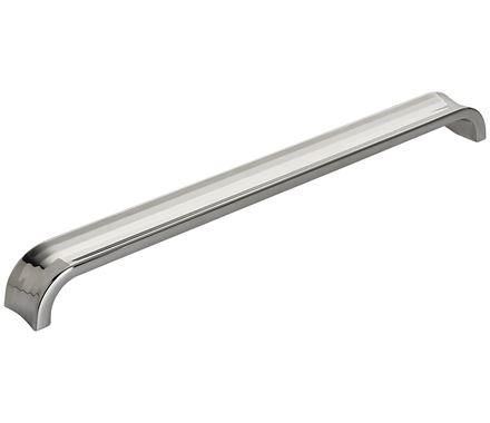 Amerock Cabinet Pull Polished Nickel 10-1/16 inch (256 mm) Center to Center Concentric 1 Pack Drawer Pull Drawer Handle Cabinet Hardware