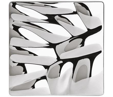 Amerock Cabinet Pull Polished Chrome 1-1/4 inch (32 mm) Center to Center Calathea 1 Pack Drawer Pull Drawer Handle Cabinet Hardware