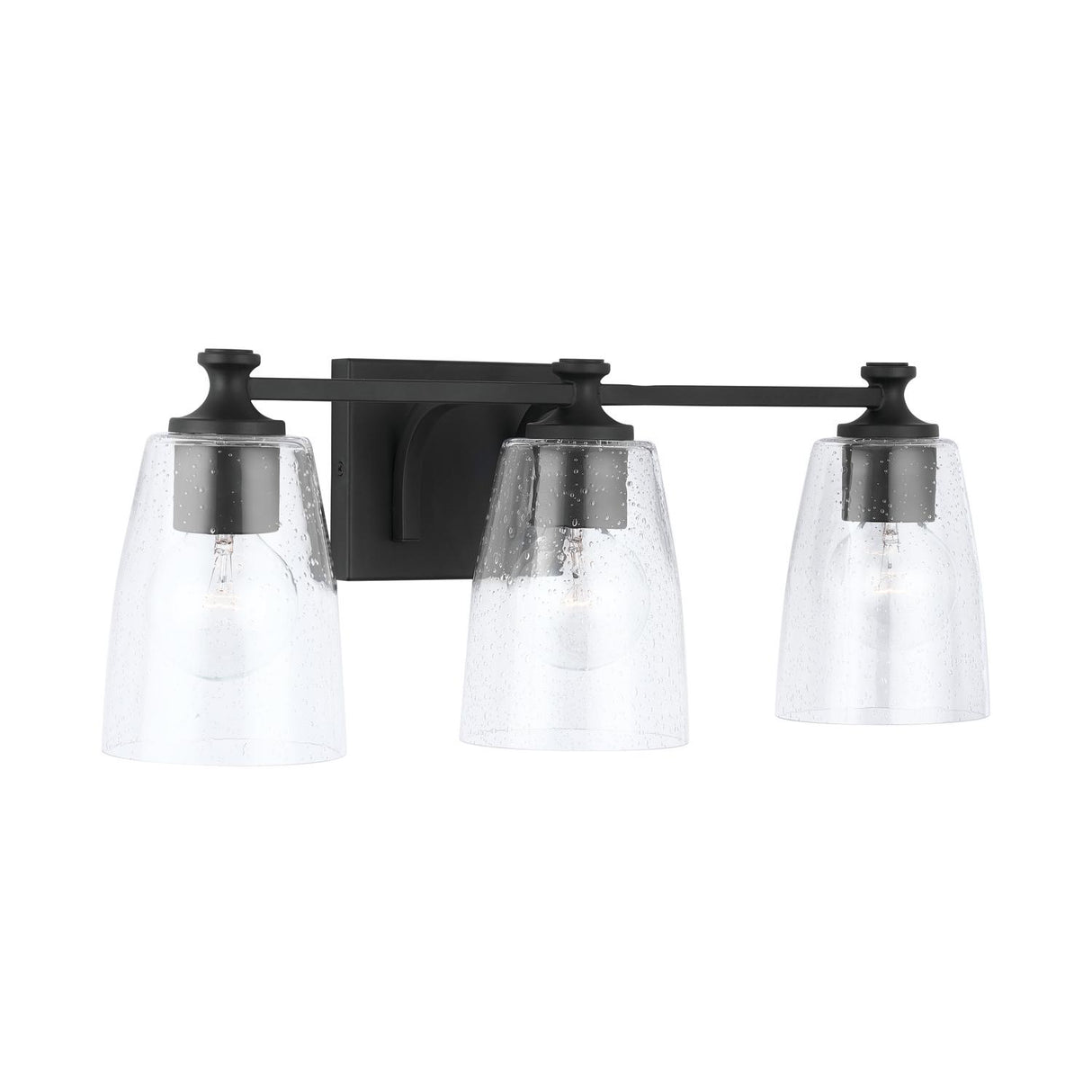 Capital Lighting 140931MB-506 Myles 3 Light Vanity Matte Black