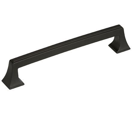 Amerock Cabinet Pull Black Bronze 6-5/16 inch (160 mm) Center to Center Mulholland 1 Pack Drawer Pull Drawer Handle Cabinet Hardware