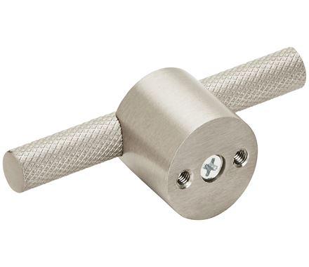 Amerock Cabinet Pull Silver Champagne 5/8 inch (16 mm) Center to Center Transcendent 1 Pack Drawer Pull Drawer Handle Cabinet Hardware