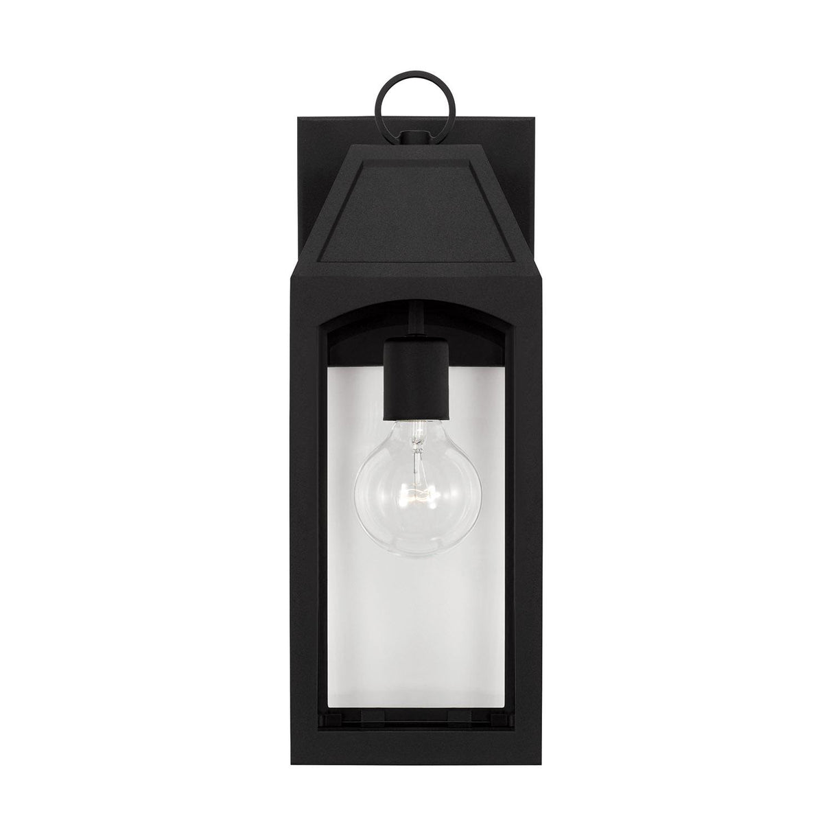Capital Lighting 946311BK Burton 1 Light Outdoor Wall Lantern Black