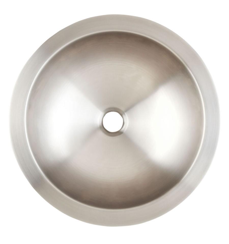 Thompson Traders Flw II Medium Antique Copper Bath Sink Guadalupe FLW-S Stainless Steel Interior / Antique Copper Exterior (Smooth / Hammered)