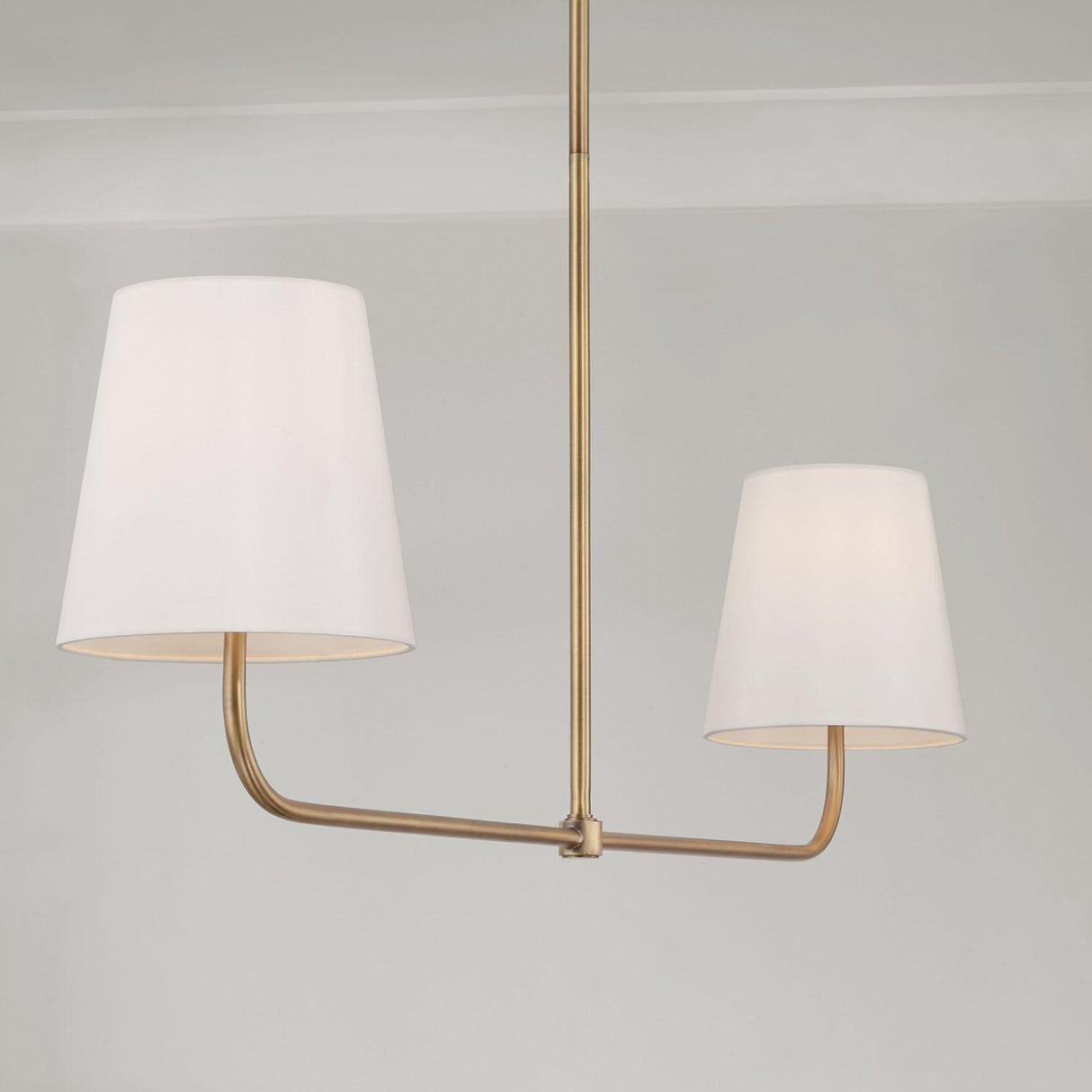 Capital Lighting 849421AD Brody 2 Light Island Aged Brass