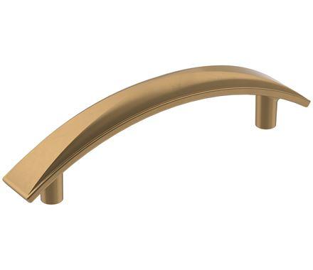Amerock Cabinet Pull Champagne Bronze 3-3/4 inch (96 mm) Center-to-Center Extensity 1 Pack Drawer Pull Cabinet Handle Cabinet Hardware