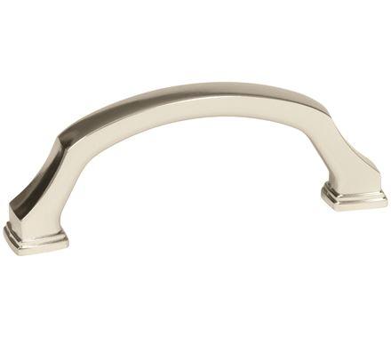 Amerock Cabinet Pull Polished Nickel 3 inch (76 mm) Center to Center Revitalize 1 Pack Drawer Pull Drawer Handle Cabinet Hardware