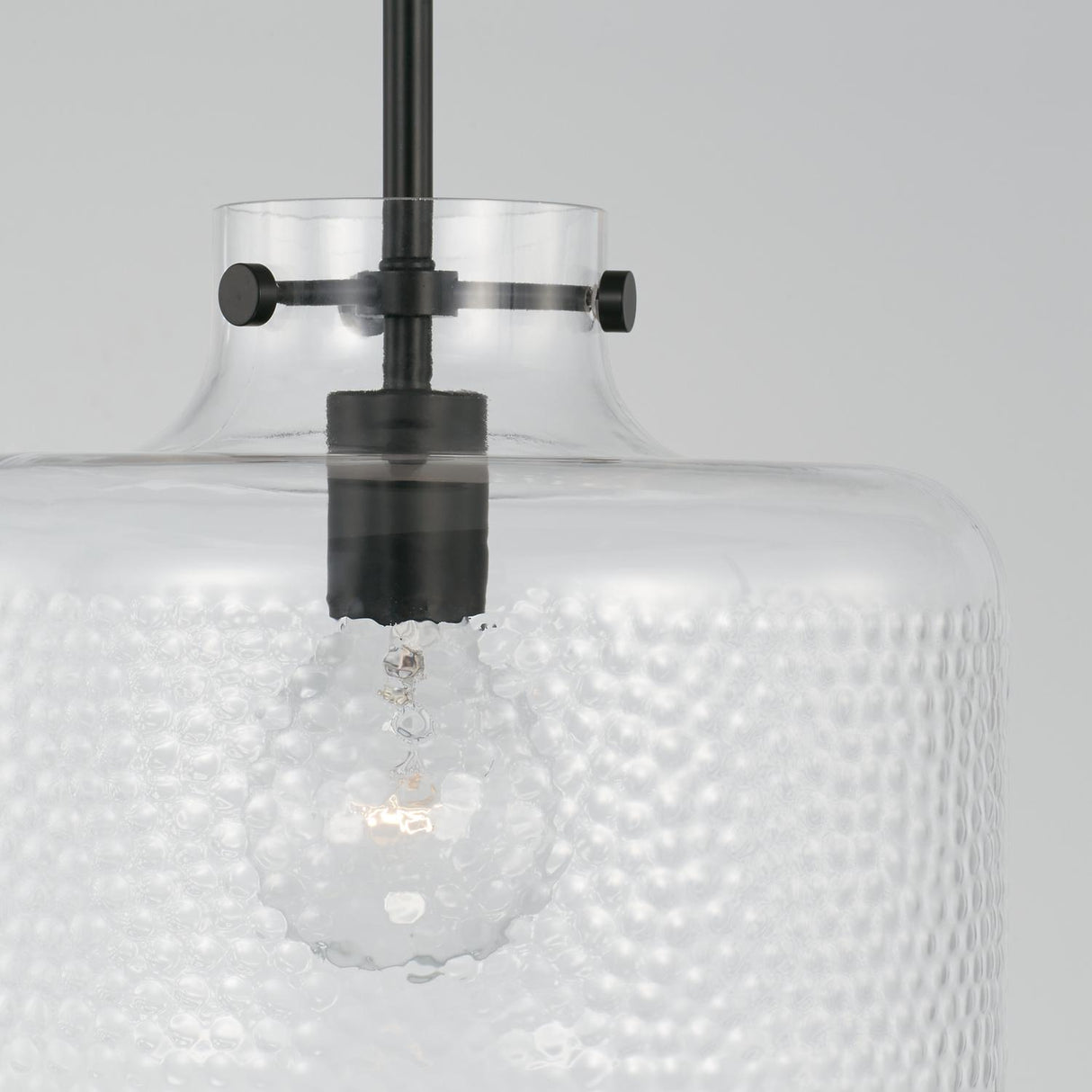 Capital Lighting 342512MB Brighton 1 Light Pendant Matte Black
