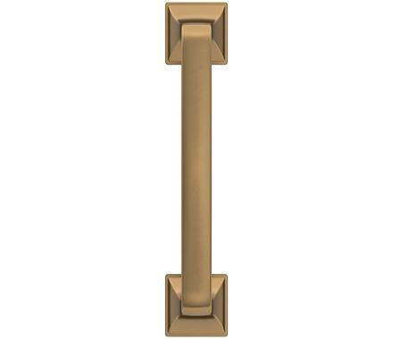 Amerock Cabinet Pull Champagne Bronze 3-3/4 inch (96 mm) Center-to-Center Ville 1 Pack Drawer Pull Cabinet Handle Cabinet Hardware