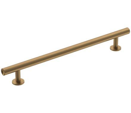 Amerock Cabinet Pull Champagne Bronze 7-9/16 inch (192 mm) Center-to-Center Radius 1 Pack Drawer Pull Cabinet Handle Cabinet Hardware
