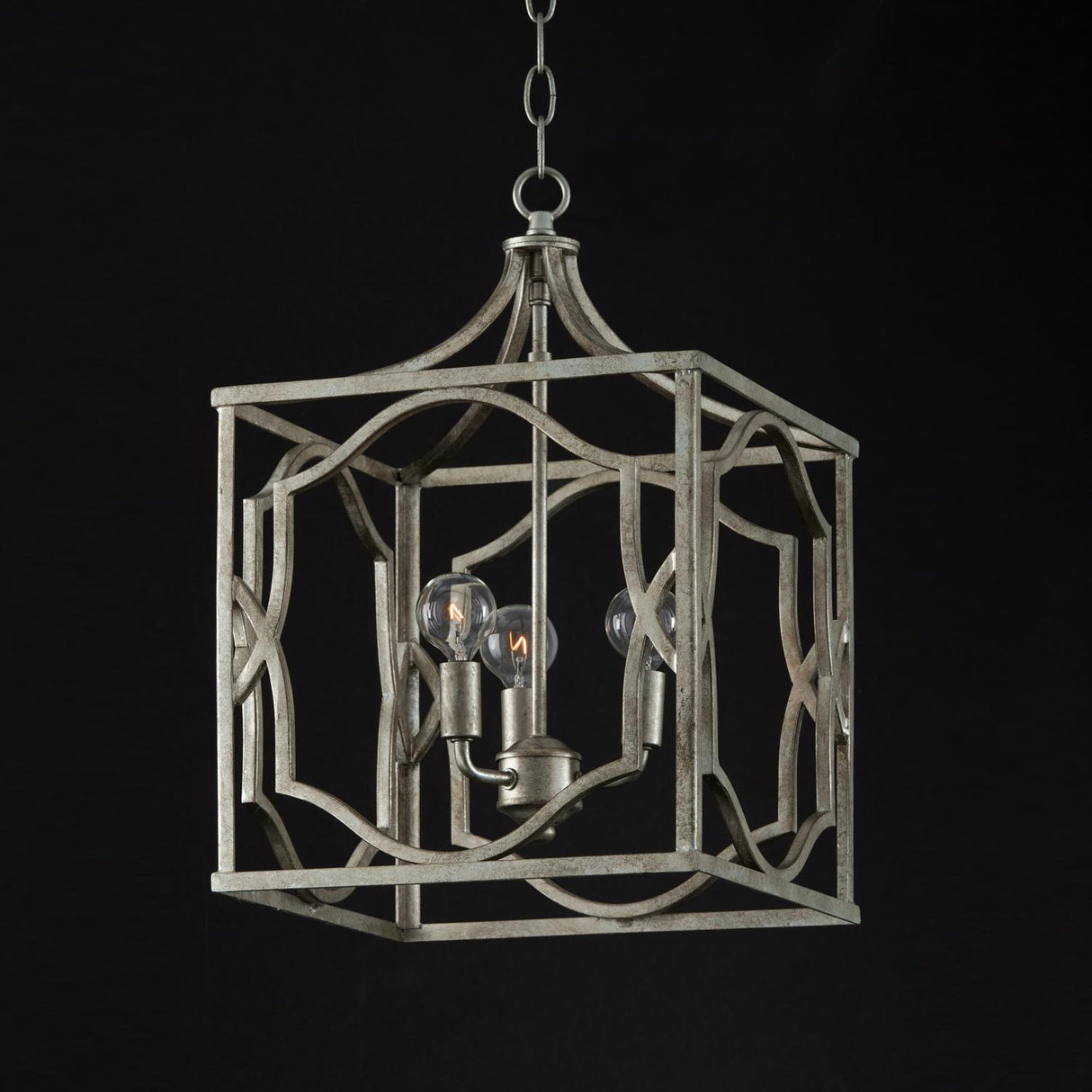Capital Lighting 9481AS Blakely 3 Light Foyer Antique Silver