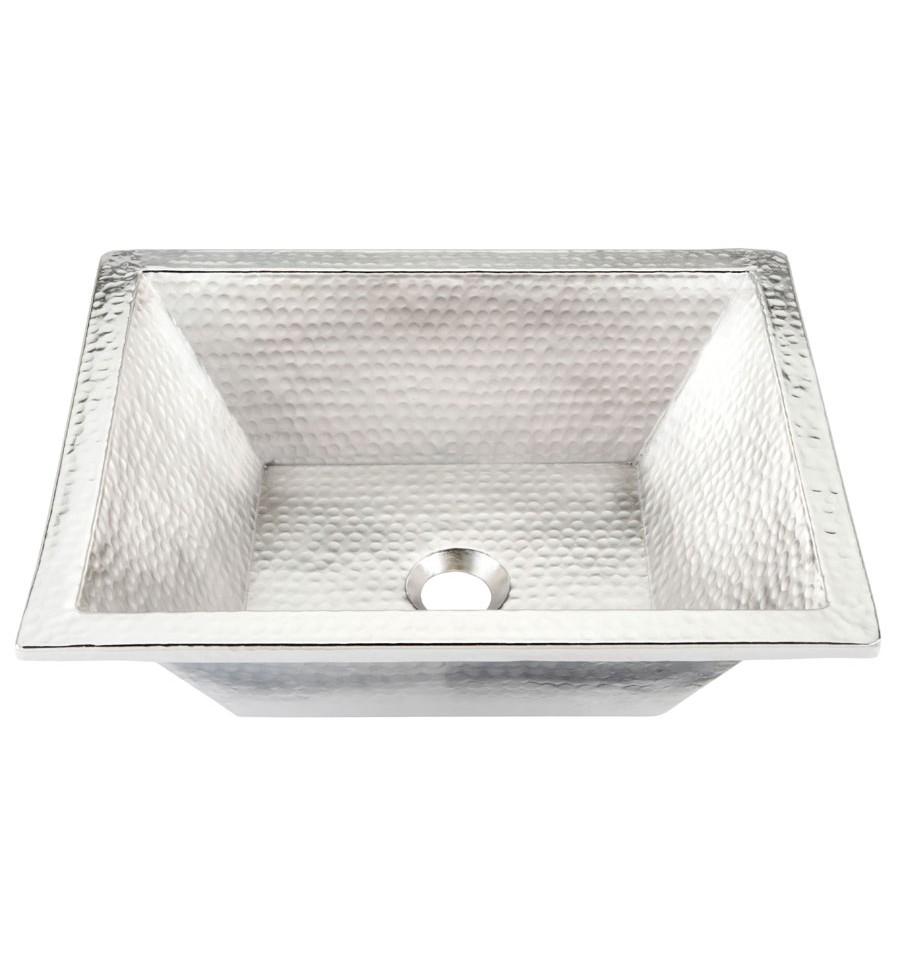 Thompson Traders Hammered Nickel Diego Bath Sink Tonala BPU-1914BRN Nickel
(Hammered)