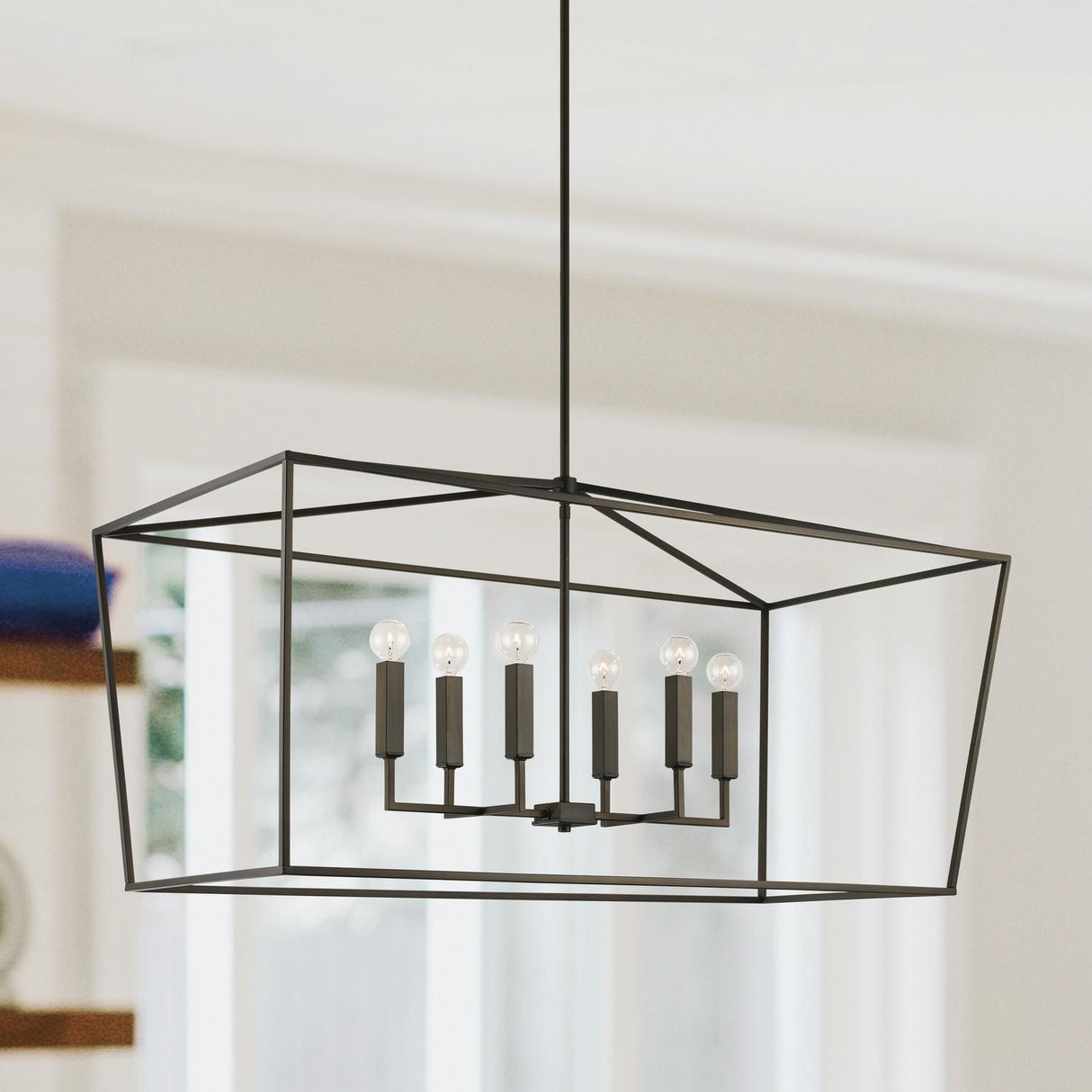 Capital Lighting 837661OR Thea 6 Light Island Oil Rubbed Bronze