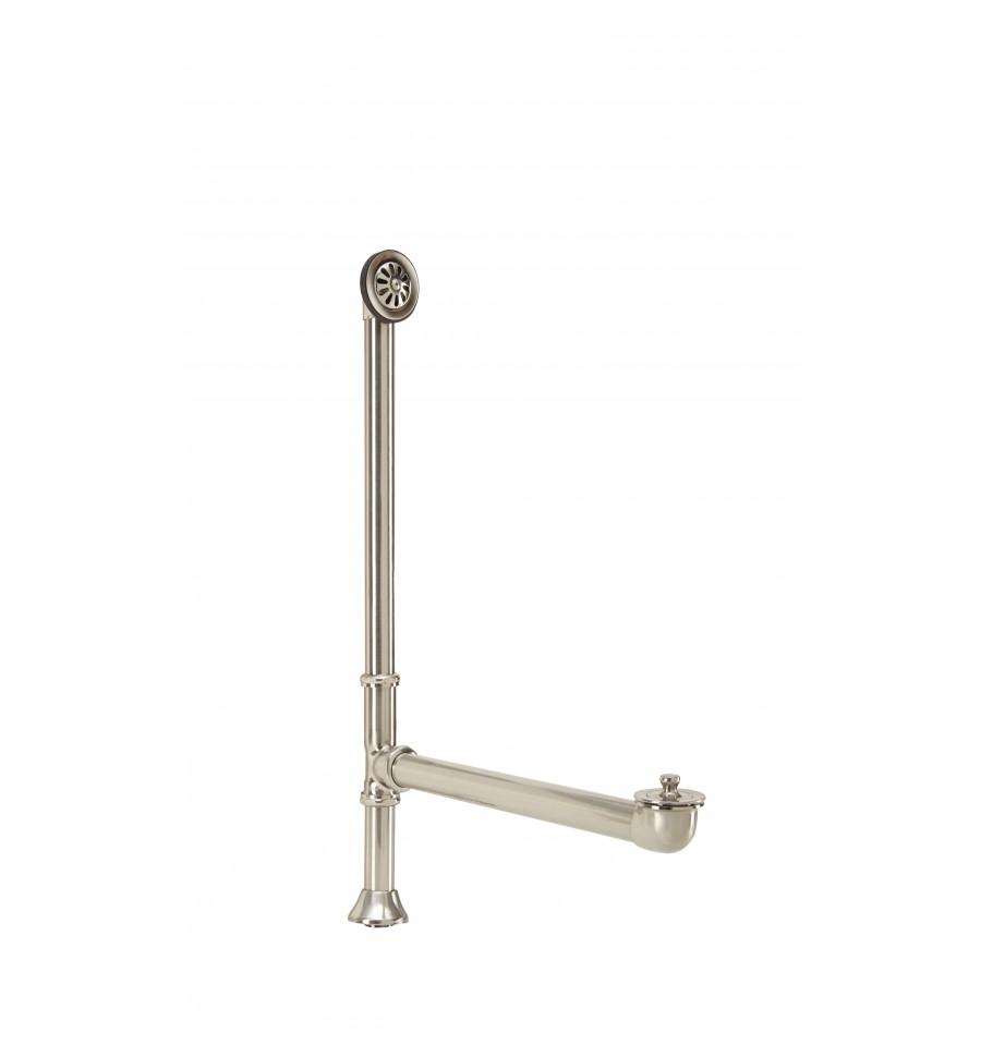 Thompson Traders Brushed Nickel Tub Drain Tub drain and overflow kit TDBTWO-BRN Nickel