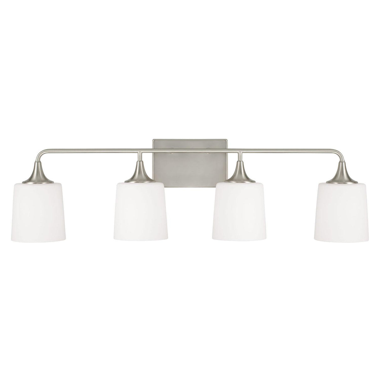 Capital Lighting 148941BN-541 Presley 4 Light Vanity Brushed Nickel