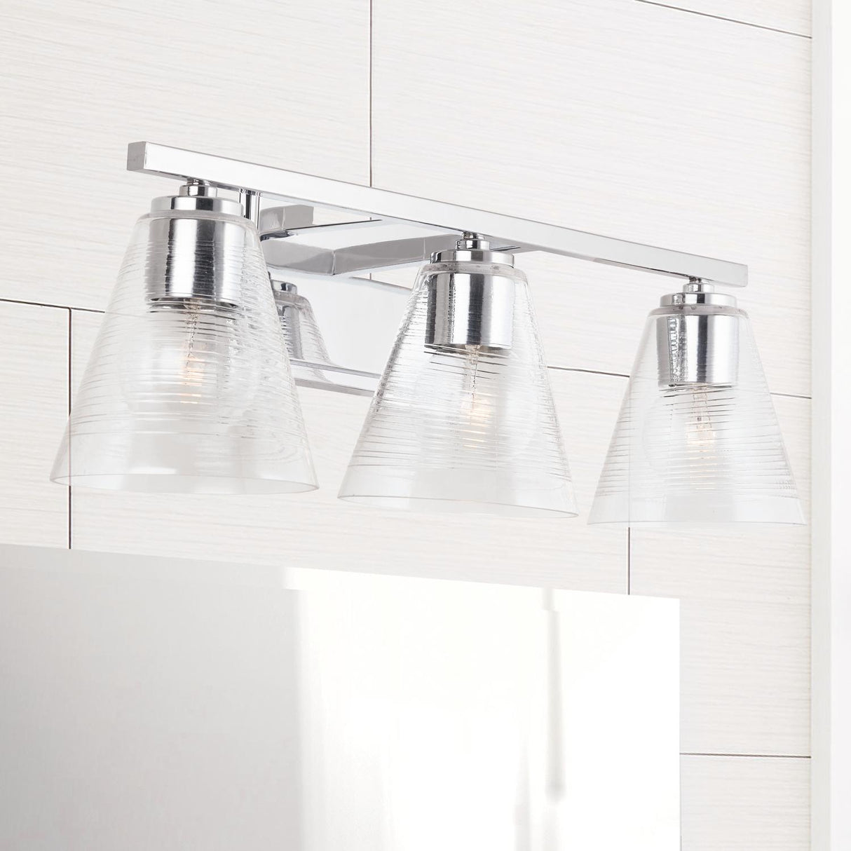 Capital Lighting 138333CH-493 Layla 3 Light Vanity Chrome