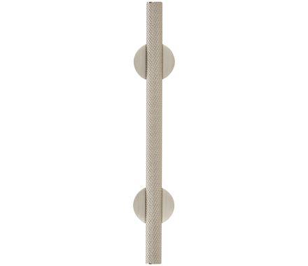 Amerock Cabinet Pull Silver Champagne 3-3/4 inch (96 mm) Center to Center Transcendent 1 Pack Drawer Pull Drawer Handle Cabinet Hardware