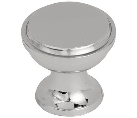 Amerock Cabinet Knob Polished Nickel 1-3/16 inch (30 mm) Diameter Westerly 1 Pack Drawer Knob Cabinet Hardware