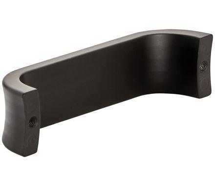 Amerock Cabinet Pull Matte Black 3-3/4 inch (96 mm) Center to Center Concentric 1 Pack Drawer Pull Drawer Handle Cabinet Hardware