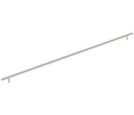 Amerock Cabinet Pull Sterling Nickel 30-1/4 inch (768 mm) Center to Center Bar Pulls 1 Pack Drawer Pull Drawer Handle Cabinet Hardware