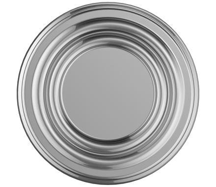 Amerock Cabinet Knob Polished Chrome 1-1/8 inch (29 mm) Diameter Ville 1 Pack Drawer Knob Cabinet Hardware