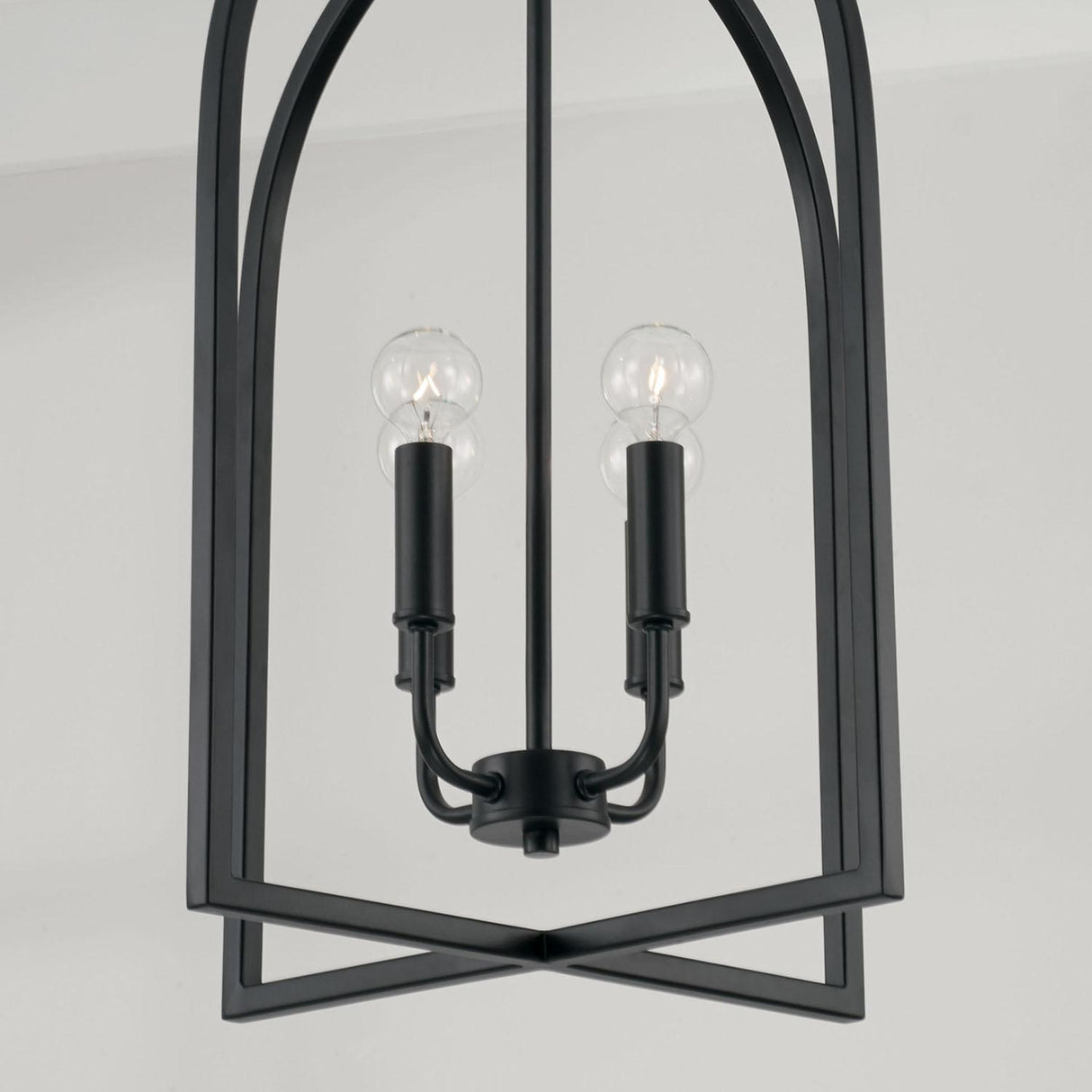 Capital Lighting 548841MB Lawson 4 Light Foyer Matte Black
