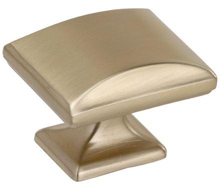Amerock Cabinet Knob Golden Champagne 1-1/2 inch (38 mm) Length Candler 1 Pack Drawer Knob Cabinet Hardware