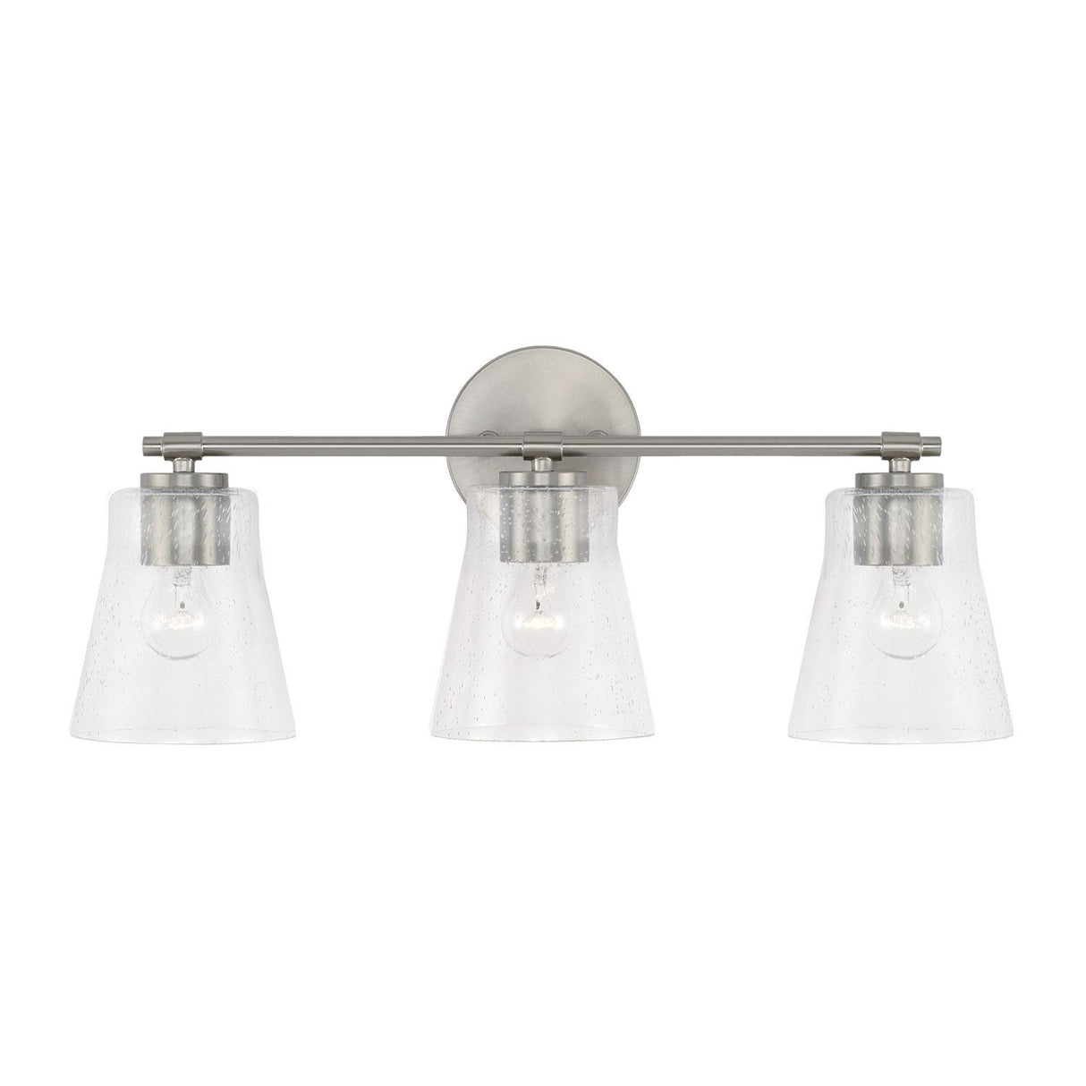 Capital Lighting 146931BN-533 Baker 3 Light Vanity Brushed Nickel