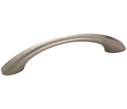 Amerock Cabinet Pull Satin Nickel 3-3/4 inch (96 mm) Center to Center Vaile 1 Pack Drawer Pull Drawer Handle Cabinet Hardware