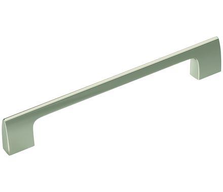 Amerock Cabinet Pull Polished Nickel 6-5/16 inch (160 mm) Center-to-Center Riva 1 Pack Drawer Pull Drawer Handle Cabinet Hardware