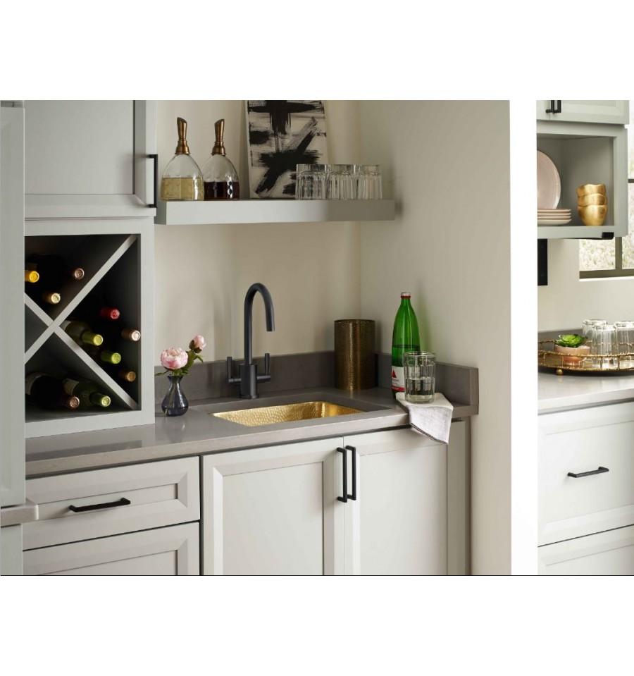 Thompson Traders Brass Como Rivera KPU-1715HPB Semi-Satin Brass
(Hammered)