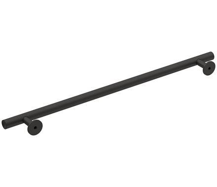 Amerock Cabinet Pull Matte Black 10-1/16 inch (256 mm) Center-to-Center Radius 1 Pack Drawer Pull Cabinet Handle Cabinet Hardware