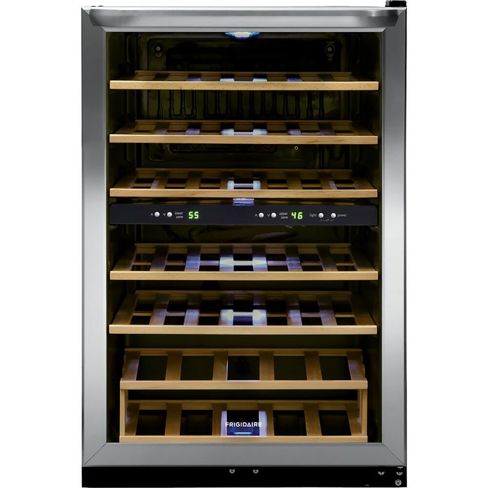 Frigidaire FRWW4543AS 45 Bottle Two-Zone Wine Cooler
