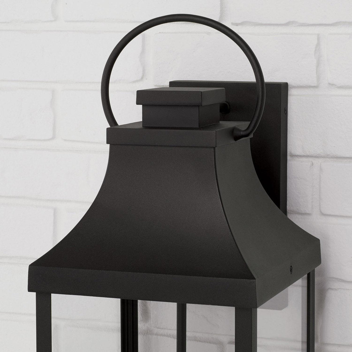 Capital Lighting 946441BK Bradford 4 Light Outdoor Wall Lantern Black