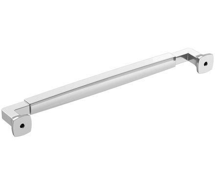 Amerock Cabinet Pull Polished Chrome 8-13/16 inch (224 mm) Center-to-Center Stature 1 Pack Drawer Pull Cabinet Handle Cabinet Hardware